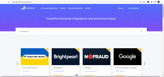 BigCommerce marketplace