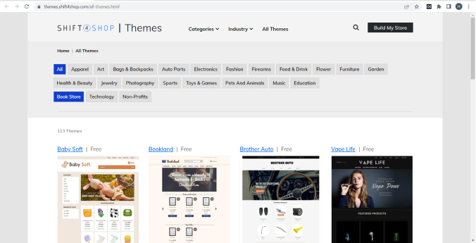 Shift4Shop themes