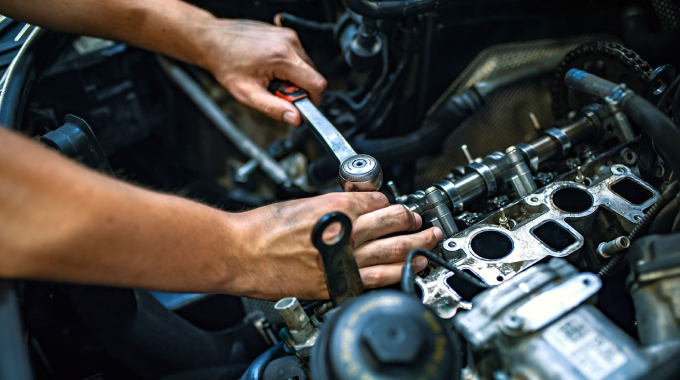 Automobile servicing