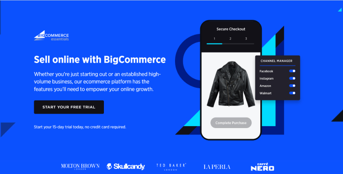 BigCommerce Enterprise SamCart alternatives
