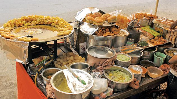 Chaat and street side food