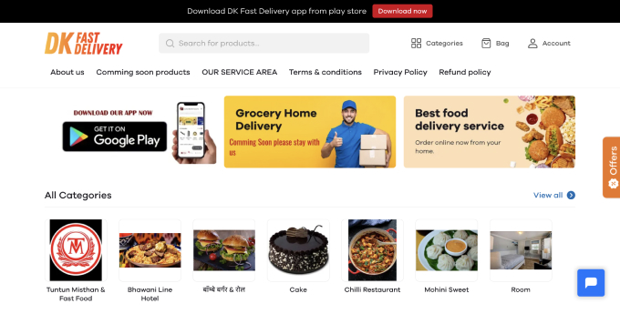 This Delivery Startup Does More Business Than Swiggy & Zomato in His Hometown. Here's How... DK Fast Delivery Online Store
