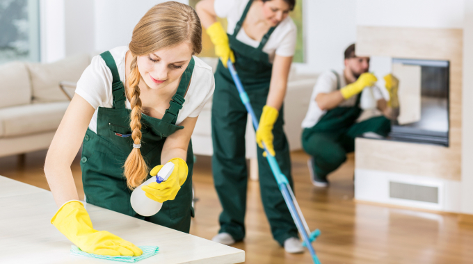 Deep cleaning for houses