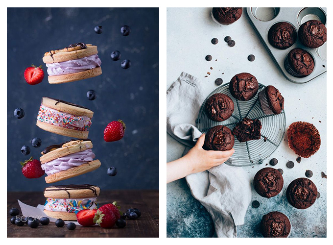 Using food as props in food styling