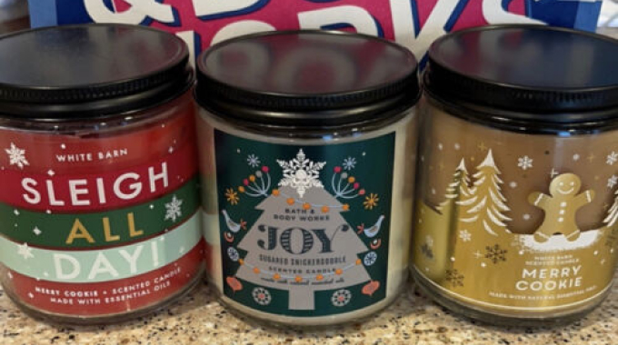 Holiday candle bundle 