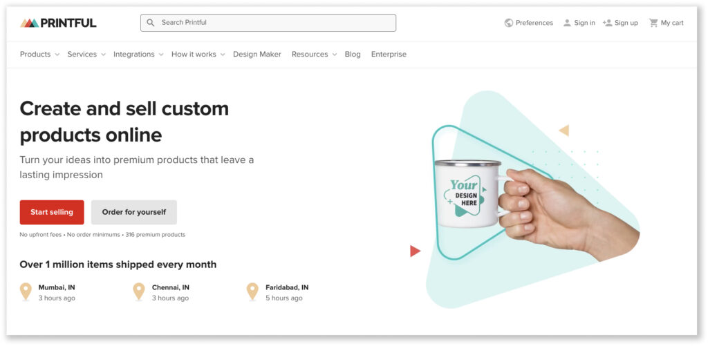 21+ Print On Demand Companies To Sell Custom Products