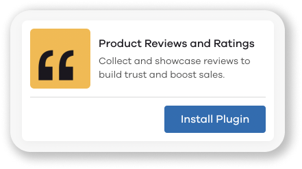 Product Reviews and Ratings plugin on Dukaan