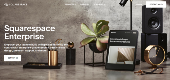 Squarespace enterprise