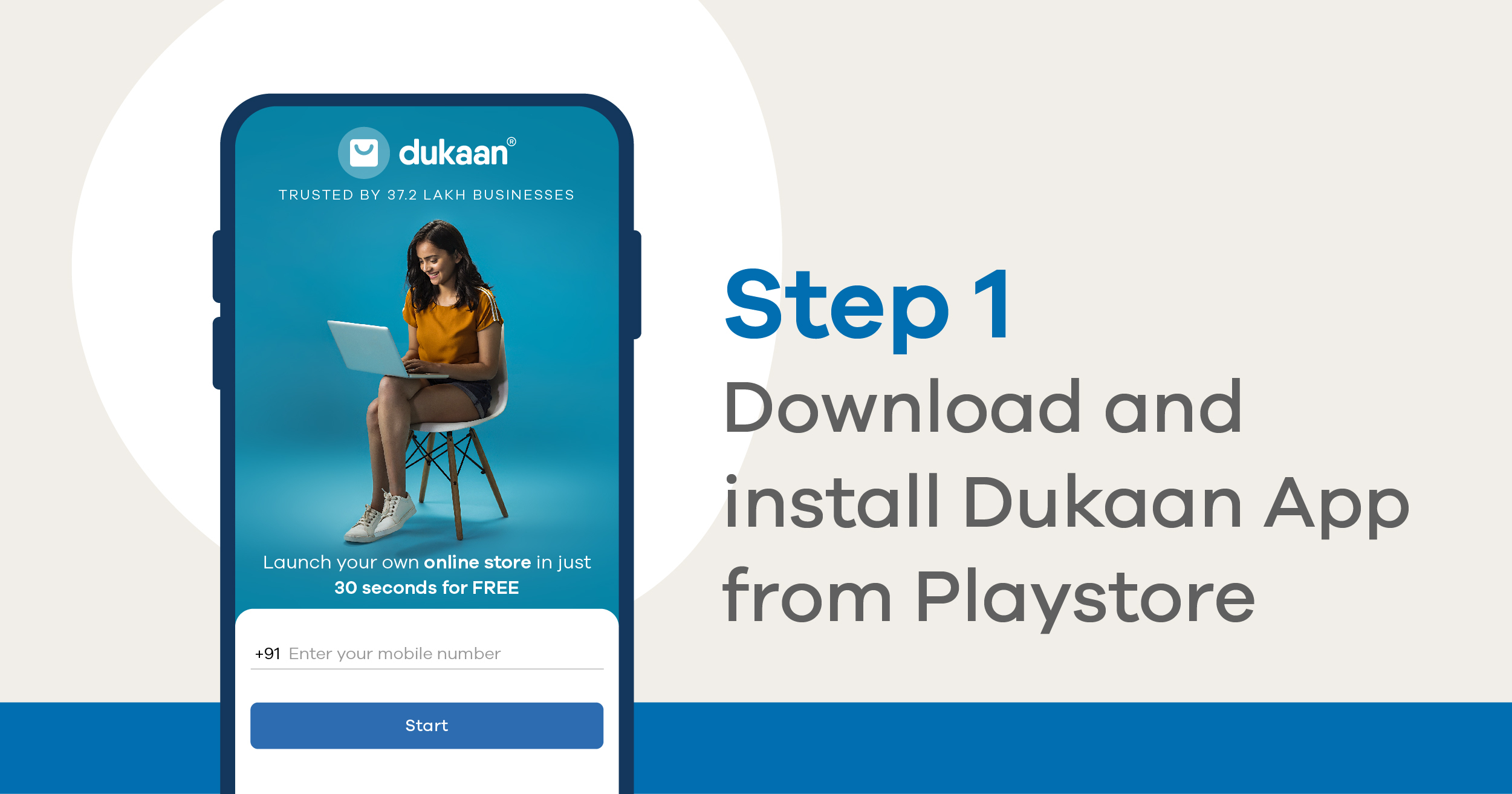 download Dukaan app