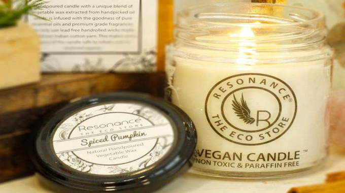 Vegan candle 