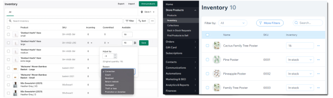 Wix Vs Shopify – Which One is Easier to Use? Wix Shopify invenetoiry option 1