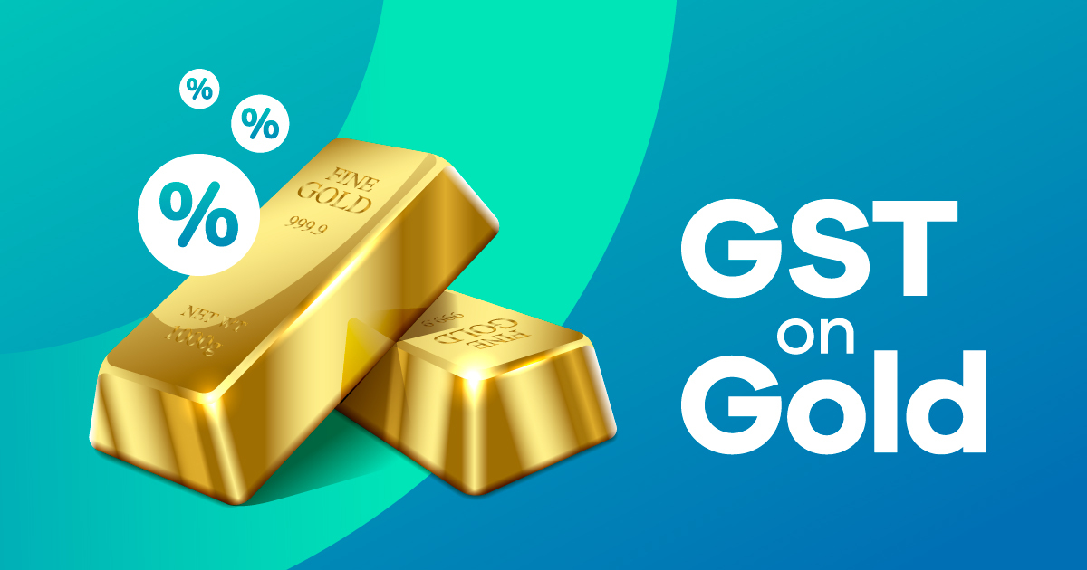 Gold gst sale percentage