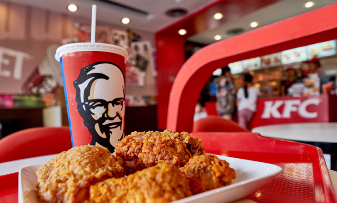 kfc chicken bucket