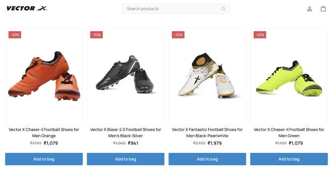 online shoe store