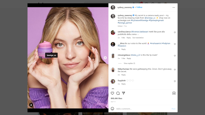 How to sell on IG by partnering with influencers