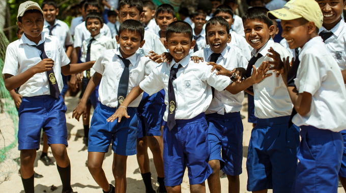 35+ Best Business in India - Most Profitable Ideas of 2022 school children dressed uniform have fun play schoolyard 1