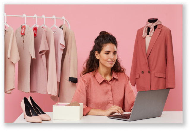 How to Start an Online Clothing Store in Just 7 Steps (2022) woman buying clothes online 2021 08 28 06 38 51 utc 1